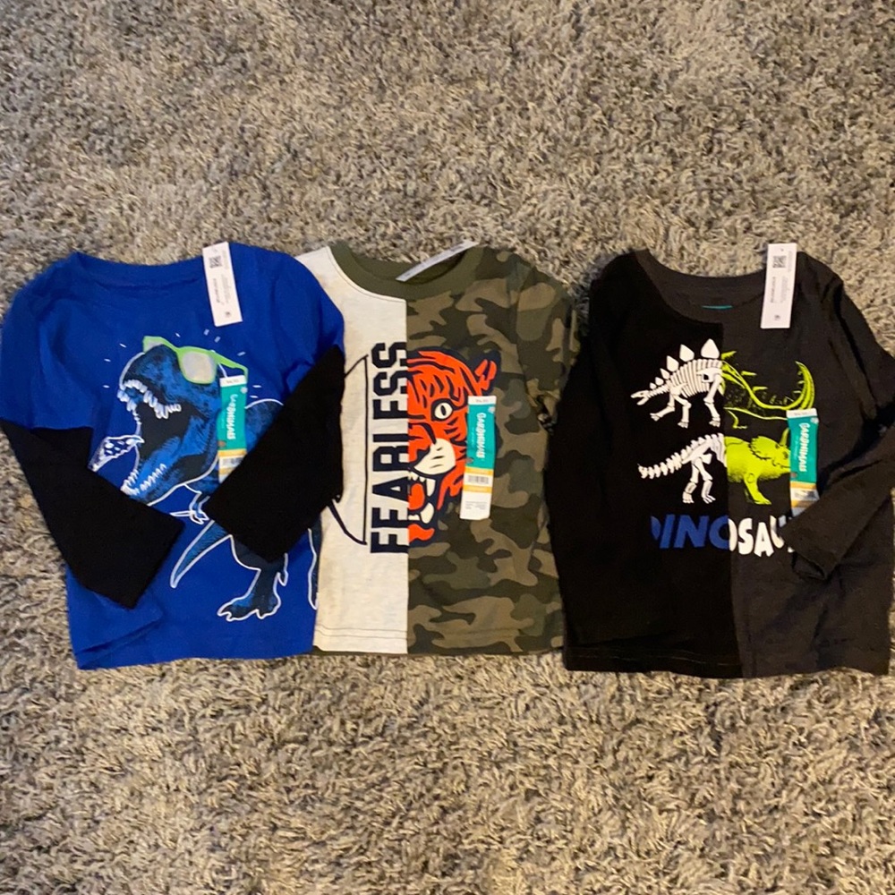 NWT Garanimal long sleeve tshirts and black pants